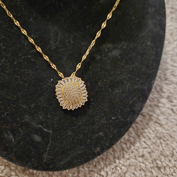 Gorgeous 21kgp Duabi gold necklace - Picture 8 of 9